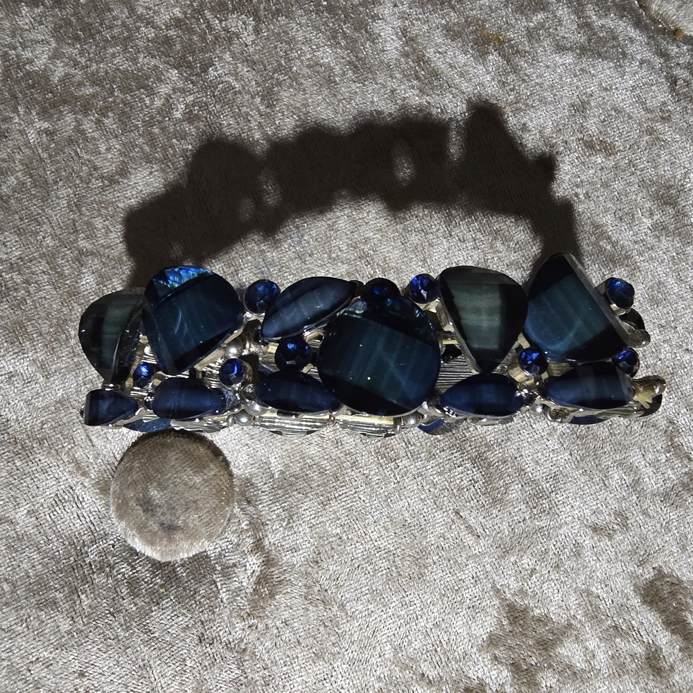 Blue Gemstone Bracelet